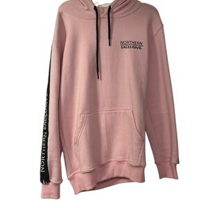 Northern Exclusive Hoodie Pink Cotton Fleece Discontinued 2018 Streetwear Small